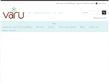Tablet Screenshot of myvaru.com